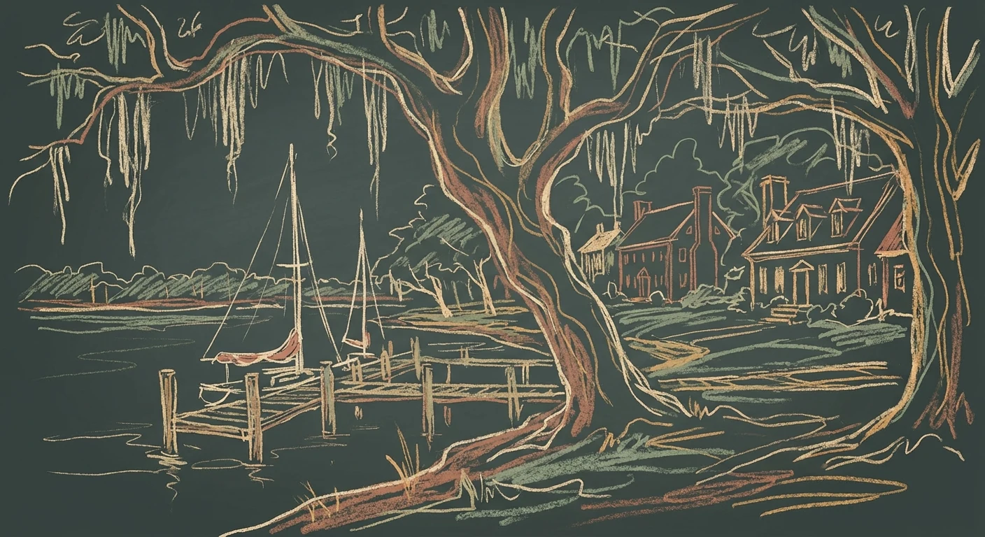 Ortega chalk illustration