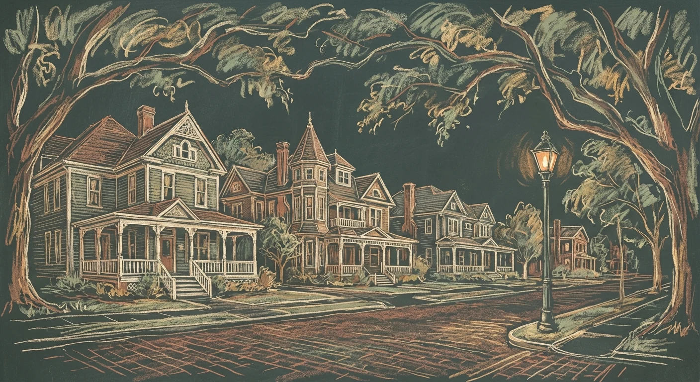 North Hill chalk illustration