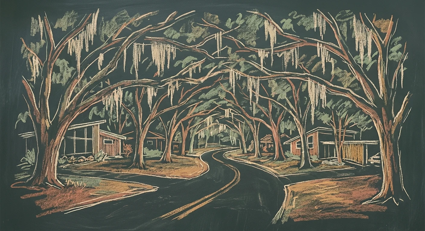 Betton Hills chalk illustration