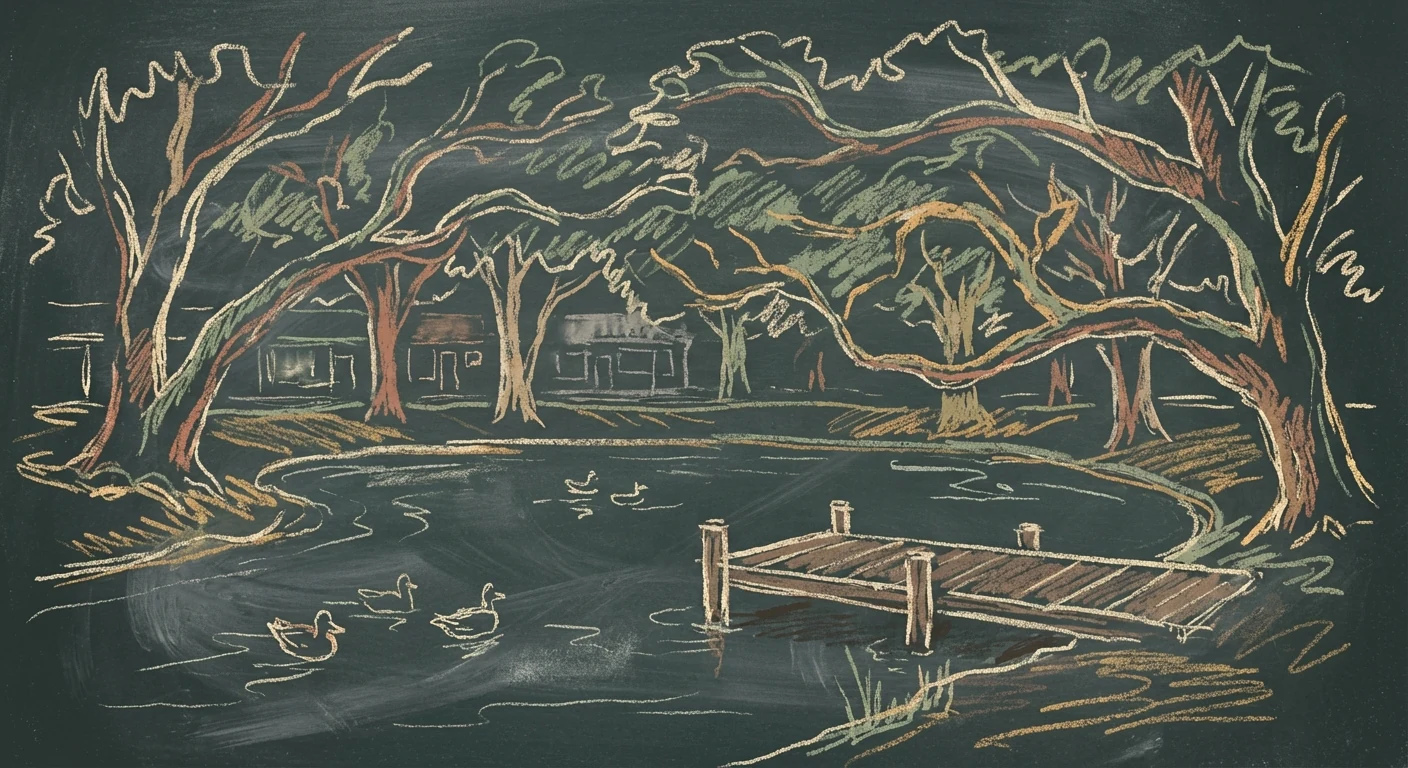 Midtown chalk illustration